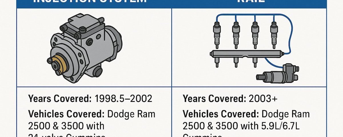 VP44 vs Common Rail Injection System