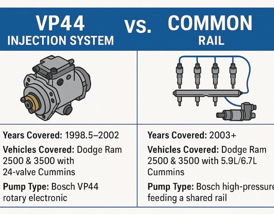 VP44 vs Common Rail Injection System