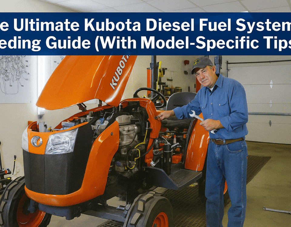 Kubota Diesel Fuel System Bleeding Guide