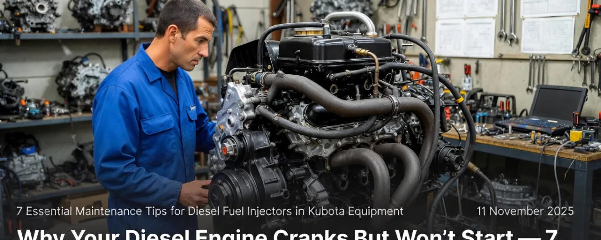Why Your Diesel Engine Cranks But Won’t Start
