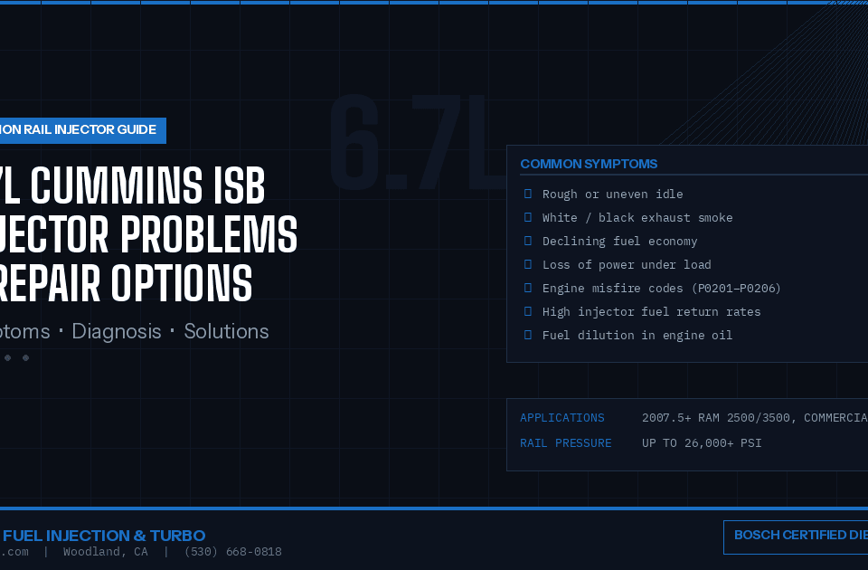 6.7 Cummins Injector Problems