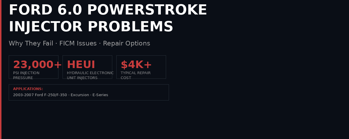 6.0 Powerstroke Injectors