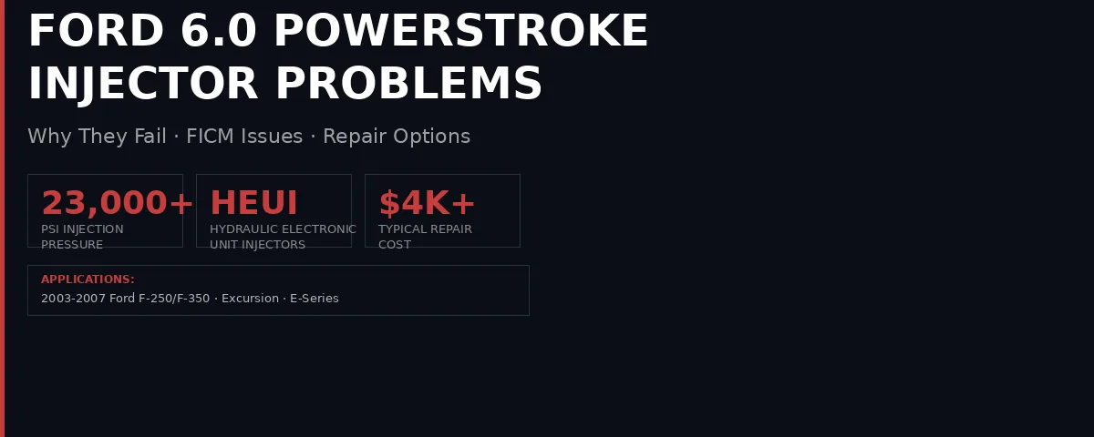 6.0 Powerstroke Injectors