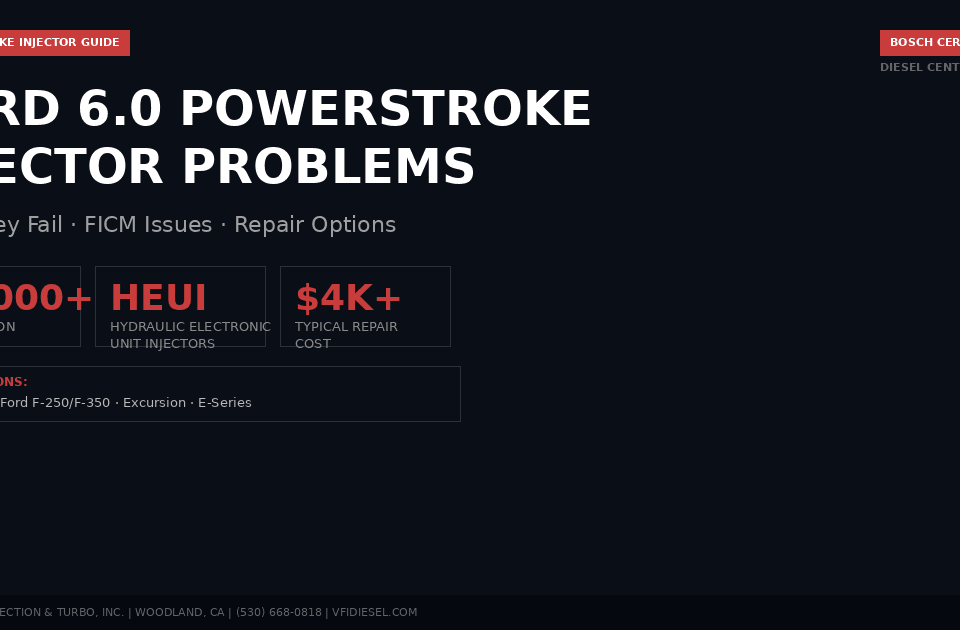 6.0 Powerstroke Injectors