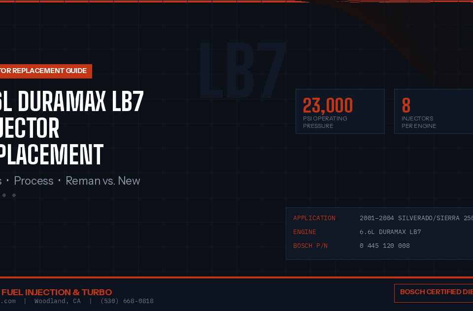 LB7 Injector Replacement