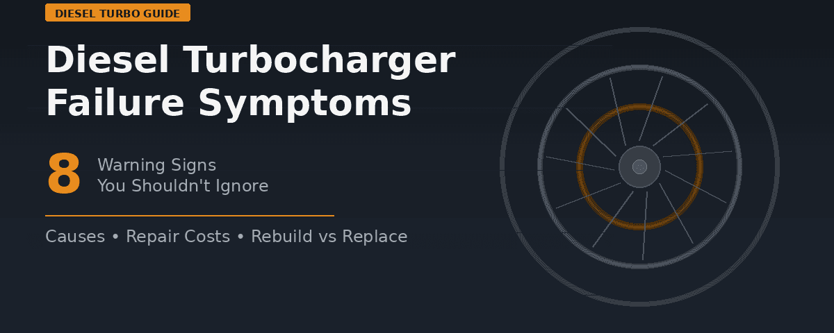 Turbocharger Failure Symptoms