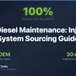 Fleet diesel injection parts sourcing guide — how shop owners source quality Bosch, Stanadyne, and Delphi parts
