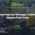 Biodiesel damage to diesel fuel injection systems with corroded components and biofuel plants