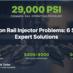Common rail diesel fuel injector diagnostic testing and repair solutions