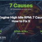 Diesel engine high idle RPM causes and how to fix it