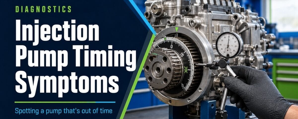 Diesel Injection Pump Timing Symptoms Explained