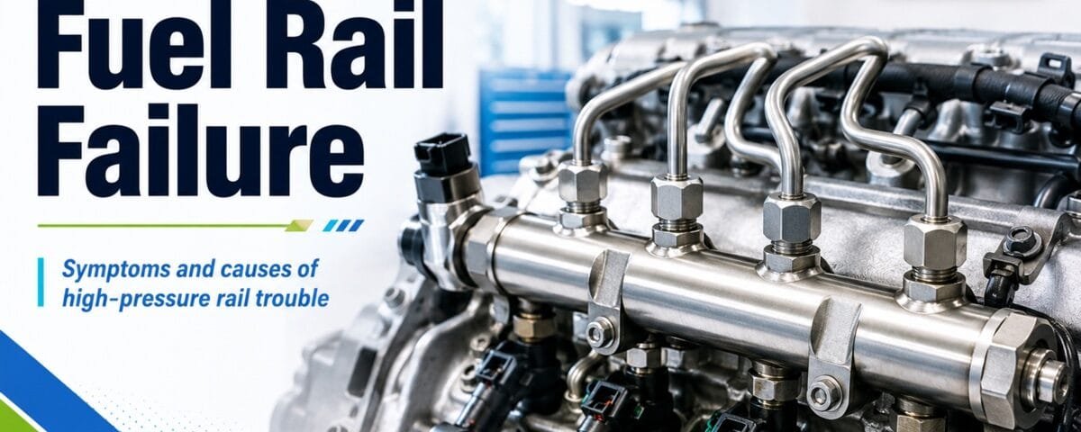 High-Pressure Fuel Rail Failure: Symptoms and Causes
