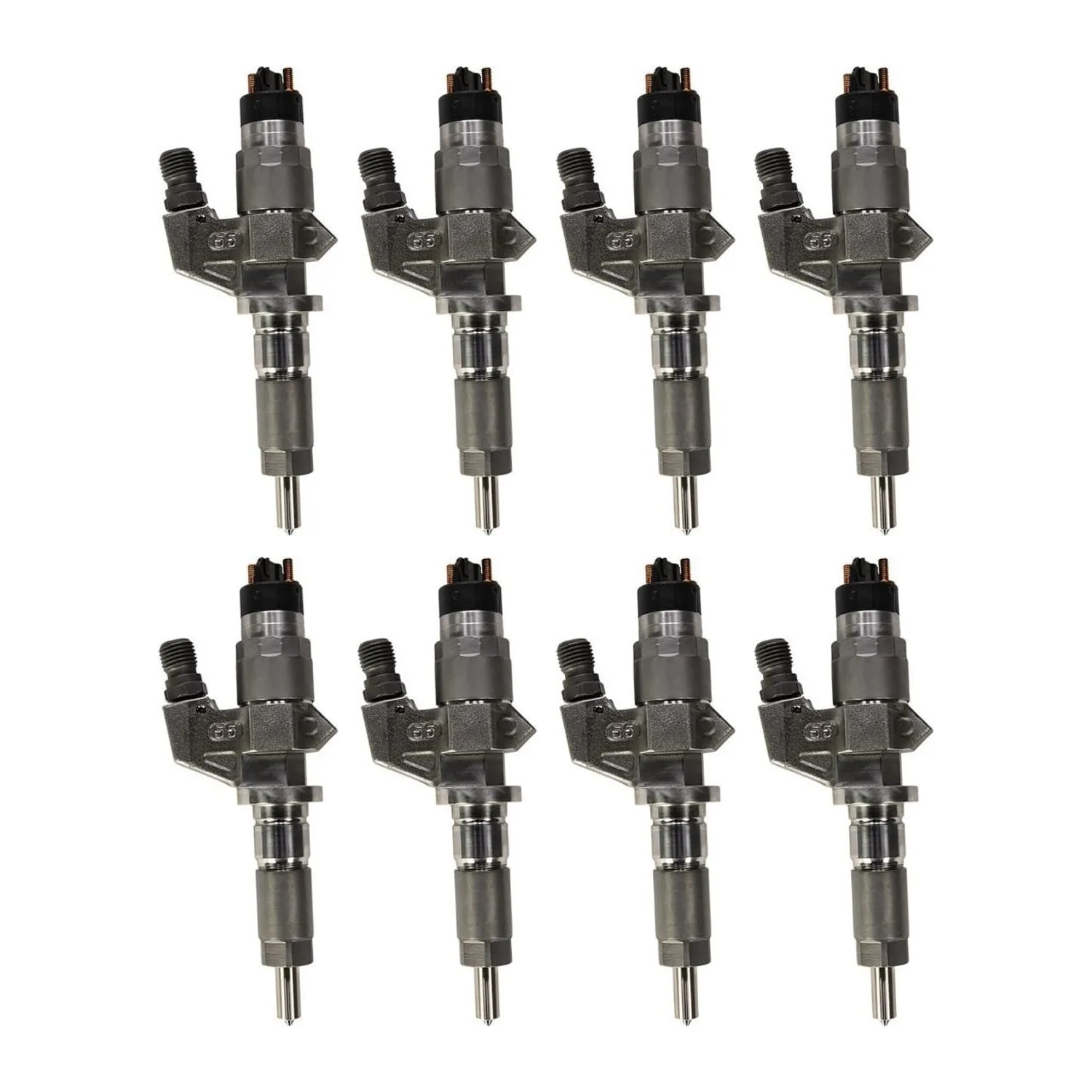 2001-2004 Chevy/GMC 6.6L Duramax LB7 Remanufactured Fuel Injector SET OF 8 — Genuine Bosch 0986435502 — complete set of 8 | Valley Fuel Injection