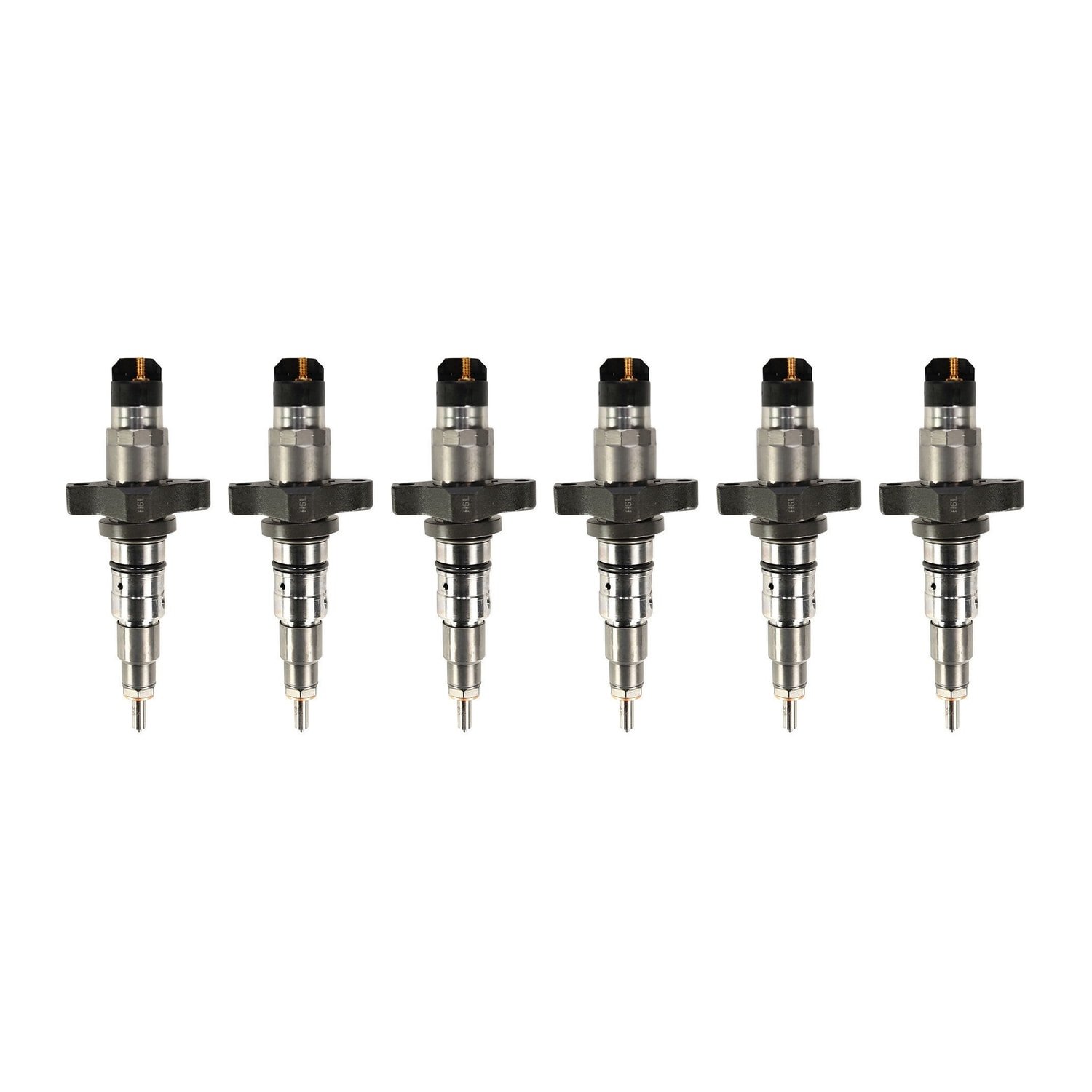 2003-2004 Dodge Ram 5.9L Cummins Remanufactured Fuel Injector SET OF 6 (305hp) — Genuine Bosch 0986435503 — complete set of 6 | Valley Fuel Injection
