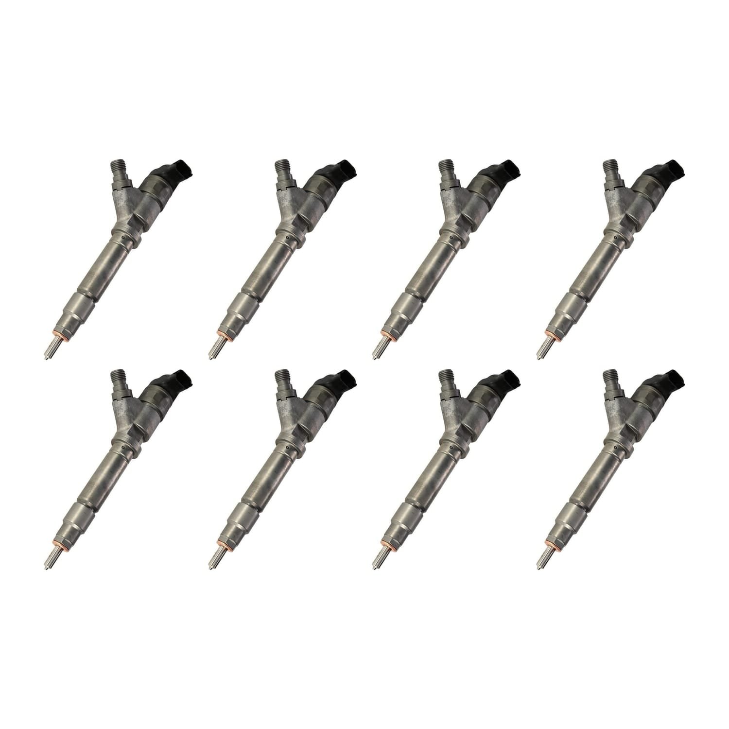 2004.5-2005 Chevy/GMC 6.6L Duramax LLY Remanufactured Fuel Injector SET OF 8 — Genuine Bosch 0986435504 — complete set of 8 | Valley Fuel Injection