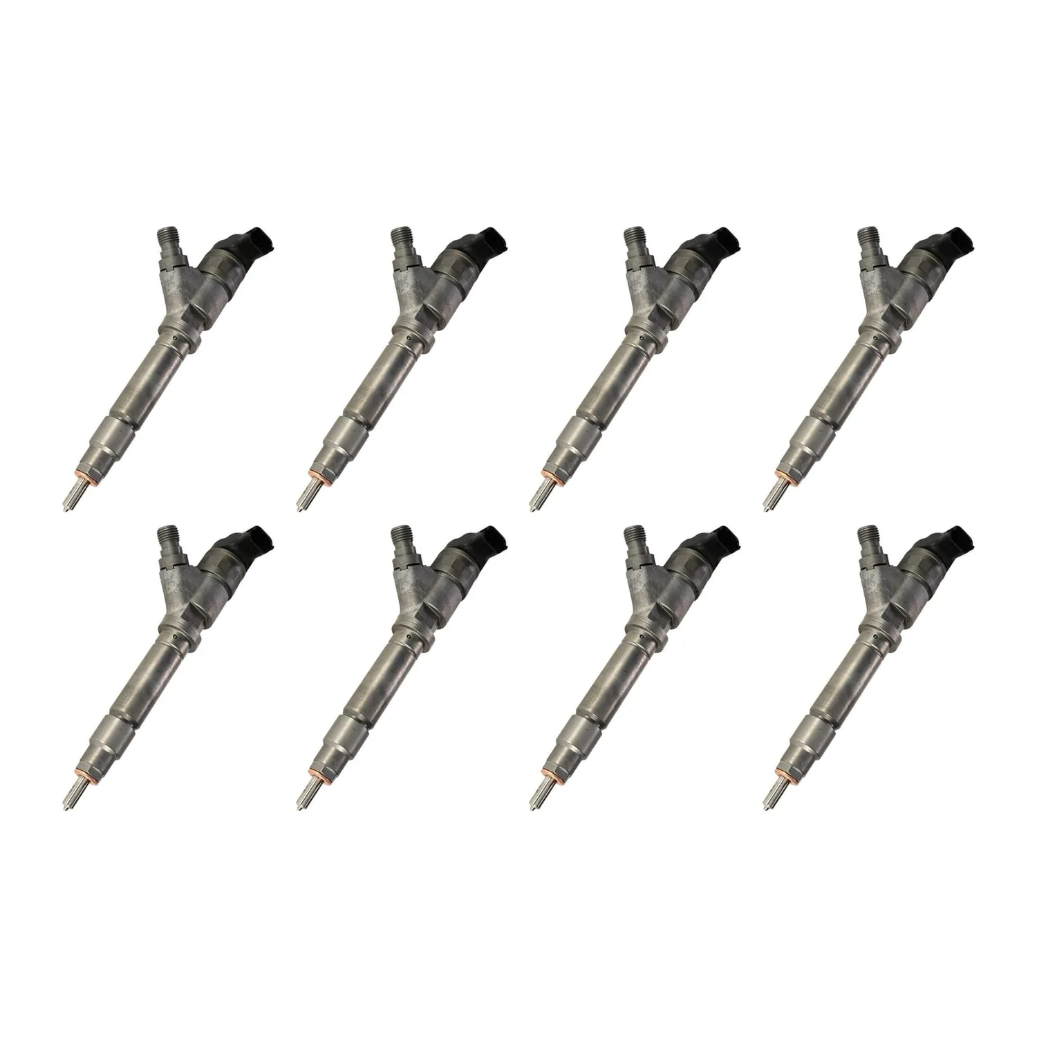 2004.5-2005 Chevy/GMC 6.6L Duramax LLY Remanufactured Fuel Injector SET OF 8 — Genuine Bosch 0986435504 — complete set of 8 | Valley Fuel Injection