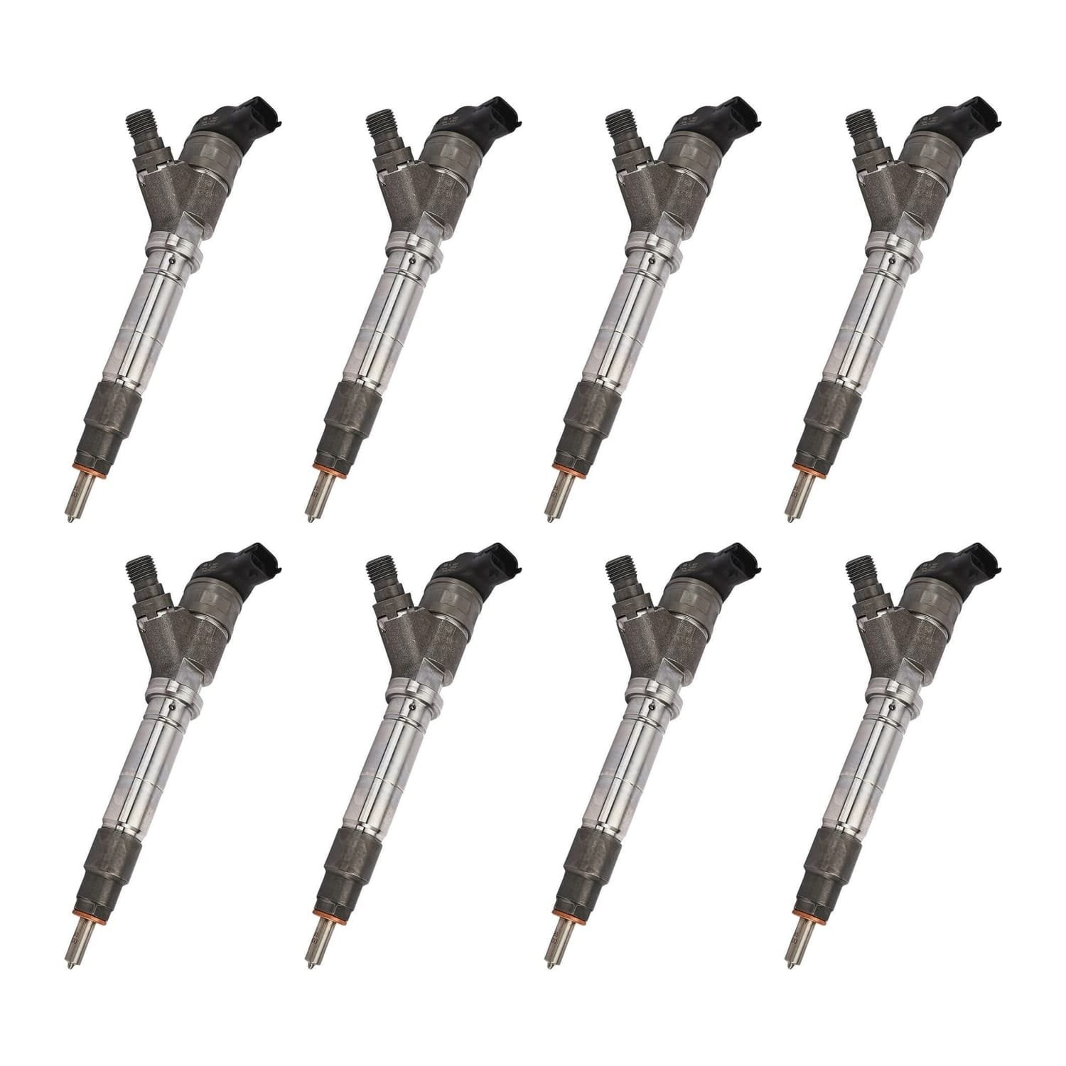 2006-2007 Chevy/GMC 6.6L Duramax LBZ Remanufactured Fuel Injector SET OF 8 — Genuine Bosch 0986435521 — complete set of 8 | Valley Fuel Injection