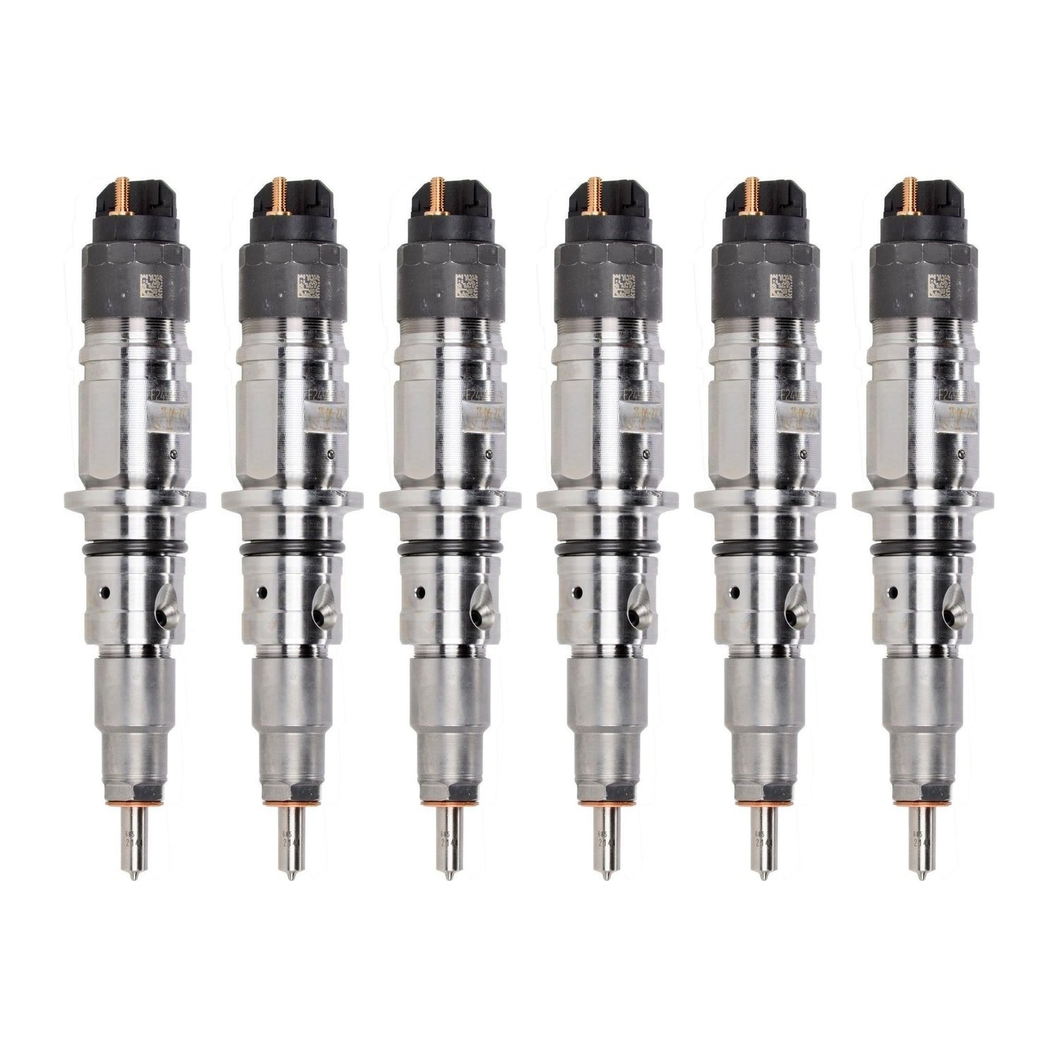 2013-2018 Ram 6.7L Cummins Cab & Chassis Remanufactured Fuel Injector SET OF 6 — Genuine Bosch 0986435573 — complete set of 6 | Valley Fuel Injection