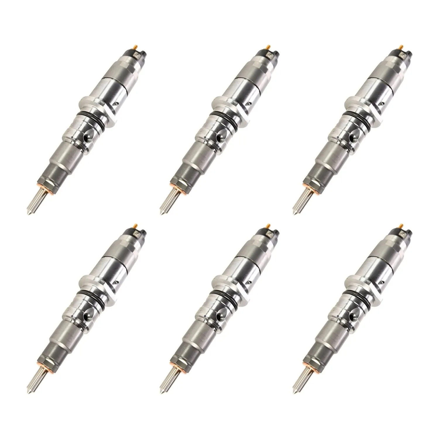 Cummins QSB 4.5L, 5.9L & 6.7L Remanufactured Fuel Injector SET OF 6 — Genuine Bosch 0986435597 — complete set of 6 | Valley Fuel Injection