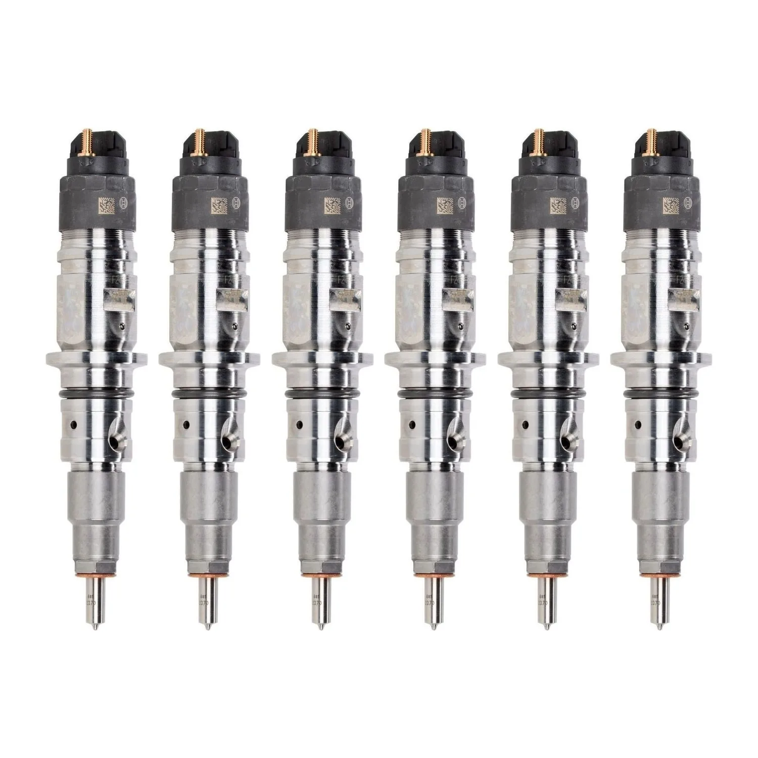 2013-2018 Ram 6.7L Cummins Pickup Remanufactured Fuel Injector SET OF 6 — Genuine Bosch 0986435621 — complete set of 6 | Valley Fuel Injection
