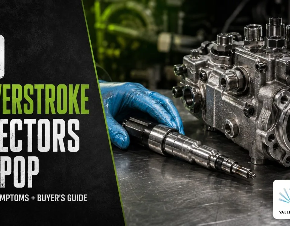 6.0L Power Stroke G2.8 diesel injector and HPOP high-pressure oil pump — Valley Fuel Injection