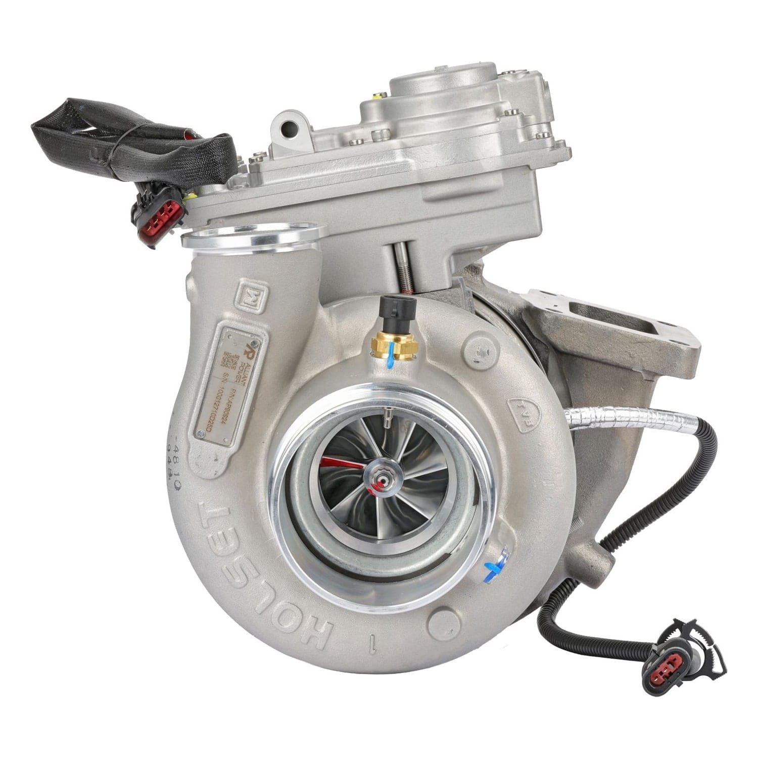 AP90924 Cummins ISX15 Reman Turbocharger HE451VE with Actuator (view 3) — genuine Alliant Power product photo, Valley Fuel Injection & Turbo