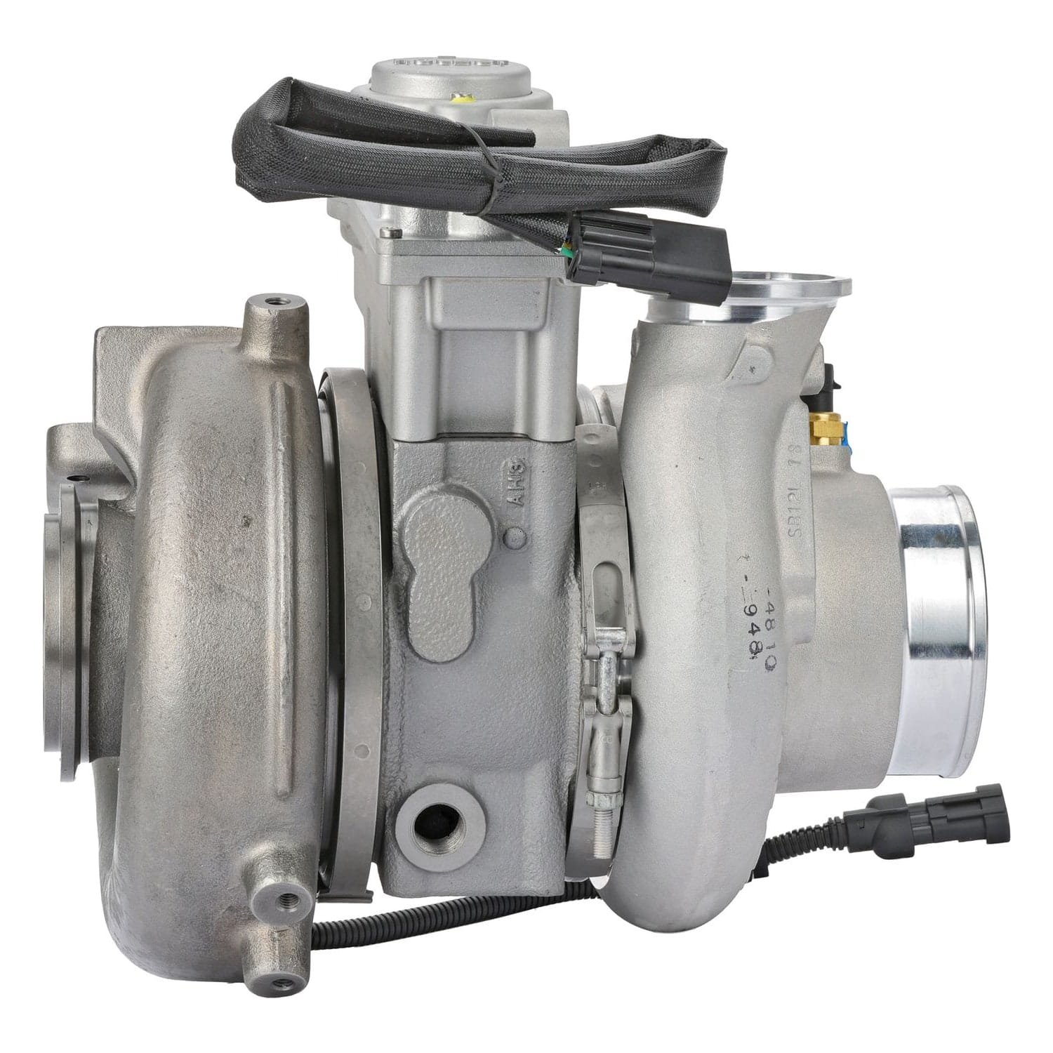 AP90924 Cummins ISX15 Reman Turbocharger HE451VE with Actuator (view 5) — genuine Alliant Power product photo, Valley Fuel Injection & Turbo