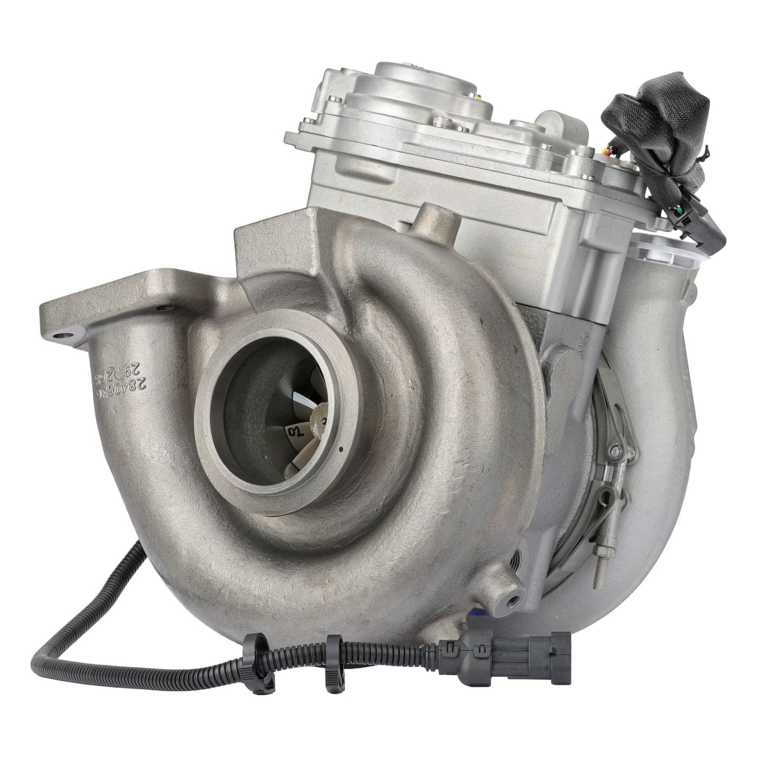 AP90924 Cummins ISX15 Reman Turbocharger HE451VE with Actuator (view 6) — genuine Alliant Power product photo, Valley Fuel Injection & Turbo