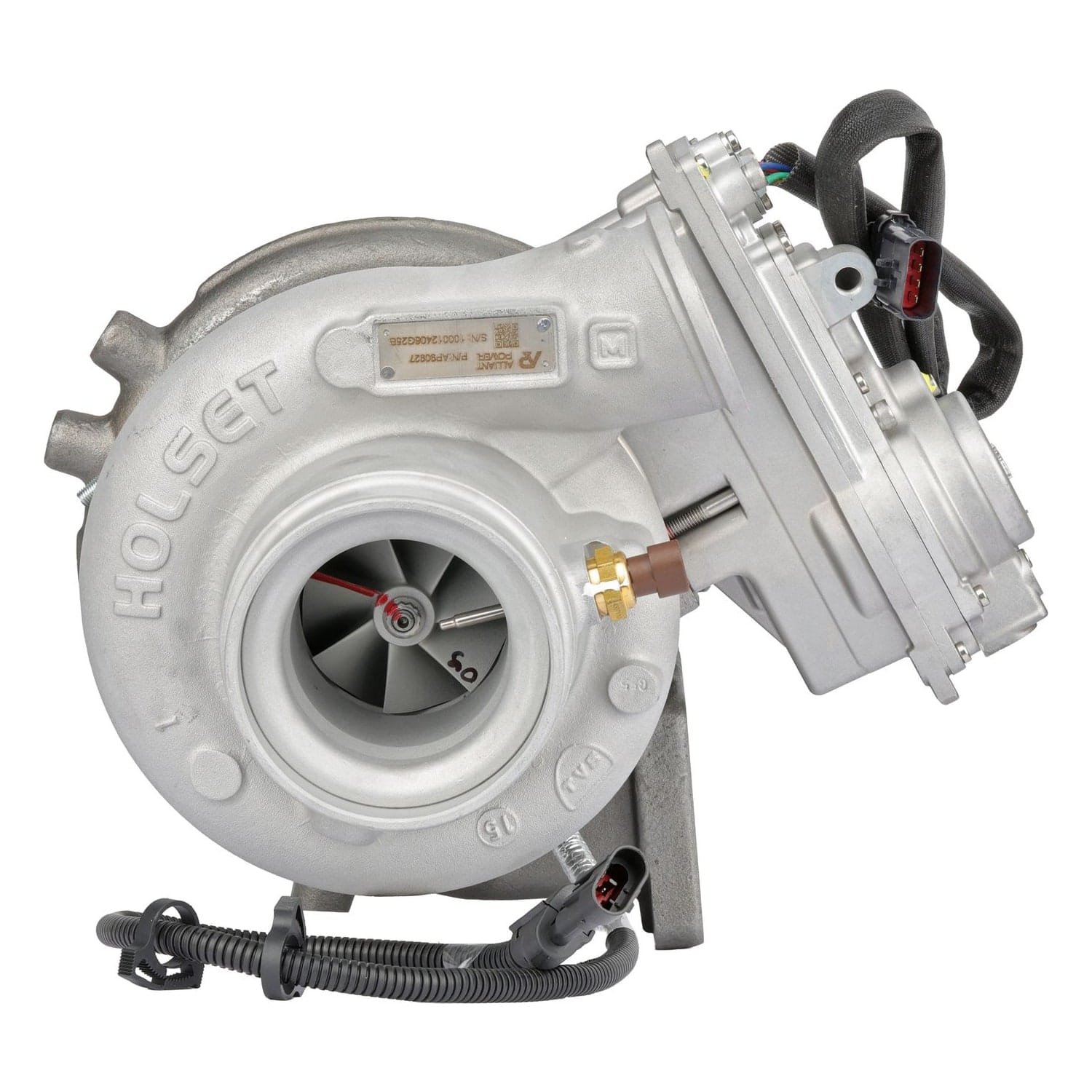 AP90927 Cummins ISX15 Reman Turbocharger with Actuator (view 3) — genuine Alliant Power product photo, Valley Fuel Injection & Turbo