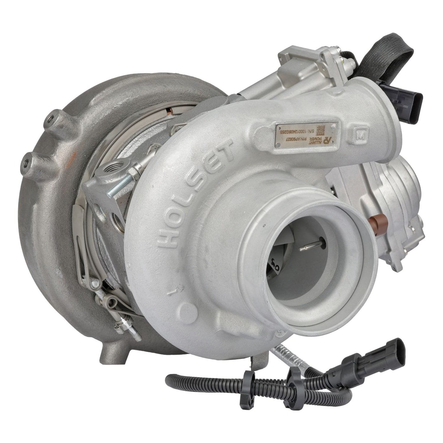 AP90927 Cummins ISX15 Reman Turbocharger with Actuator (view 4) — genuine Alliant Power product photo, Valley Fuel Injection & Turbo
