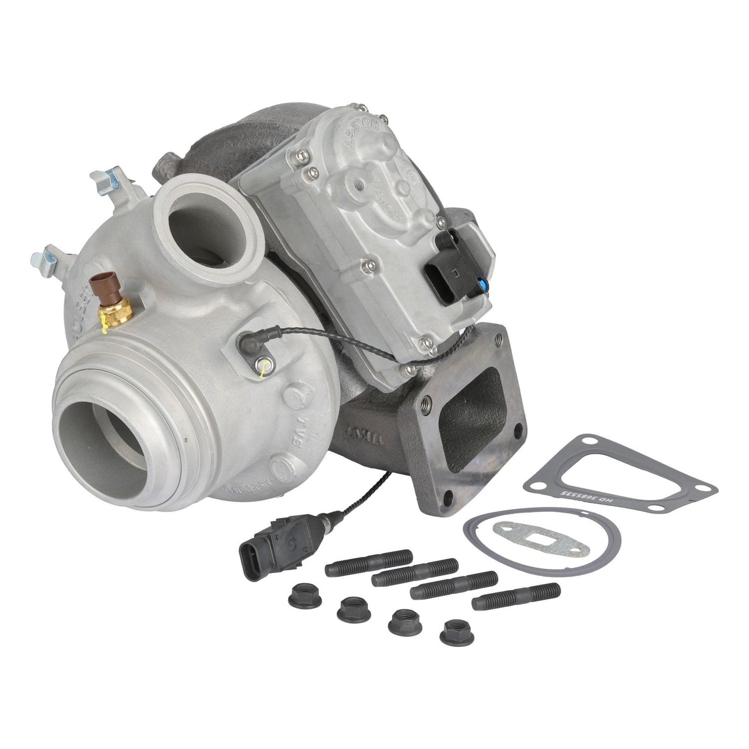 AP90951 Cummins ISX15 Reman Turbocharger with Actuator (view 2) — genuine Alliant Power product photo, Valley Fuel Injection & Turbo