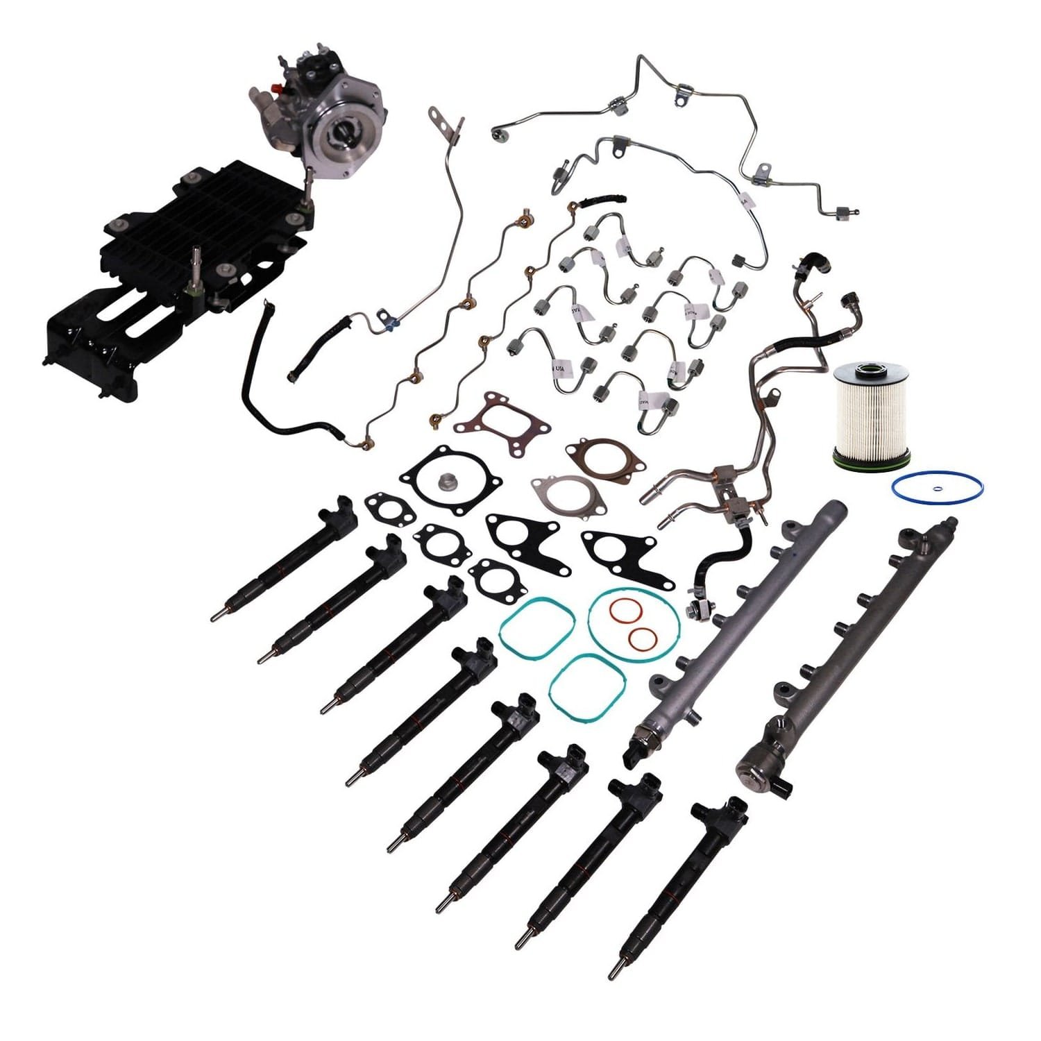 AP54820 2017–2019 Chevrolet Silverado and GMC Sierra 2500HD / 3500HD, 6.6L Duramax L5P — genuine Alliant Power product photo, Valley Fuel Injection