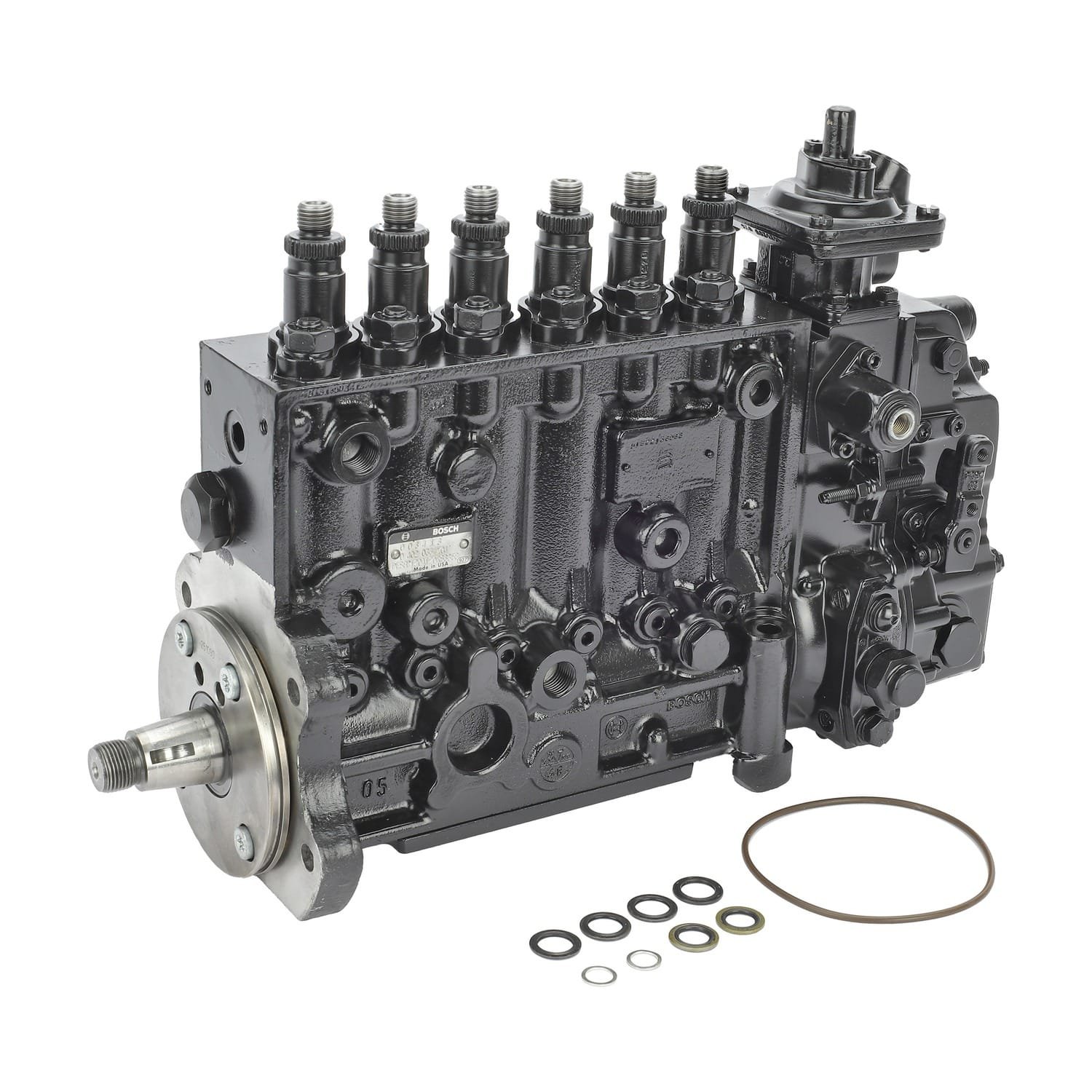 Rebuilt Bosch P7100 P-pump, PES6P type, for the Cummins 6BTA 5.9L