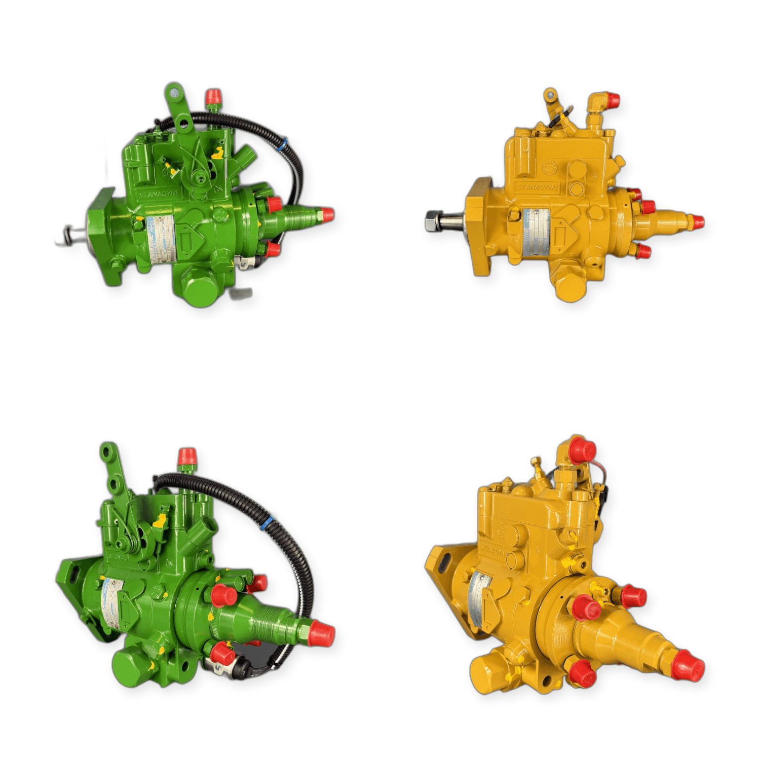 Stanadyne DB2 and DB4 rotary injection pumps rebuilt by Valley Fuel Injection — John Deere and Caterpillar applications