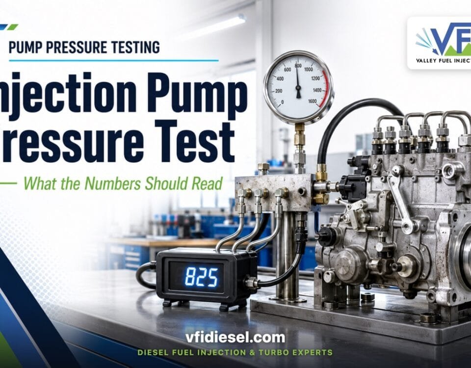 Diesel Injection Pump Pressure Test: What the Numbers Mean