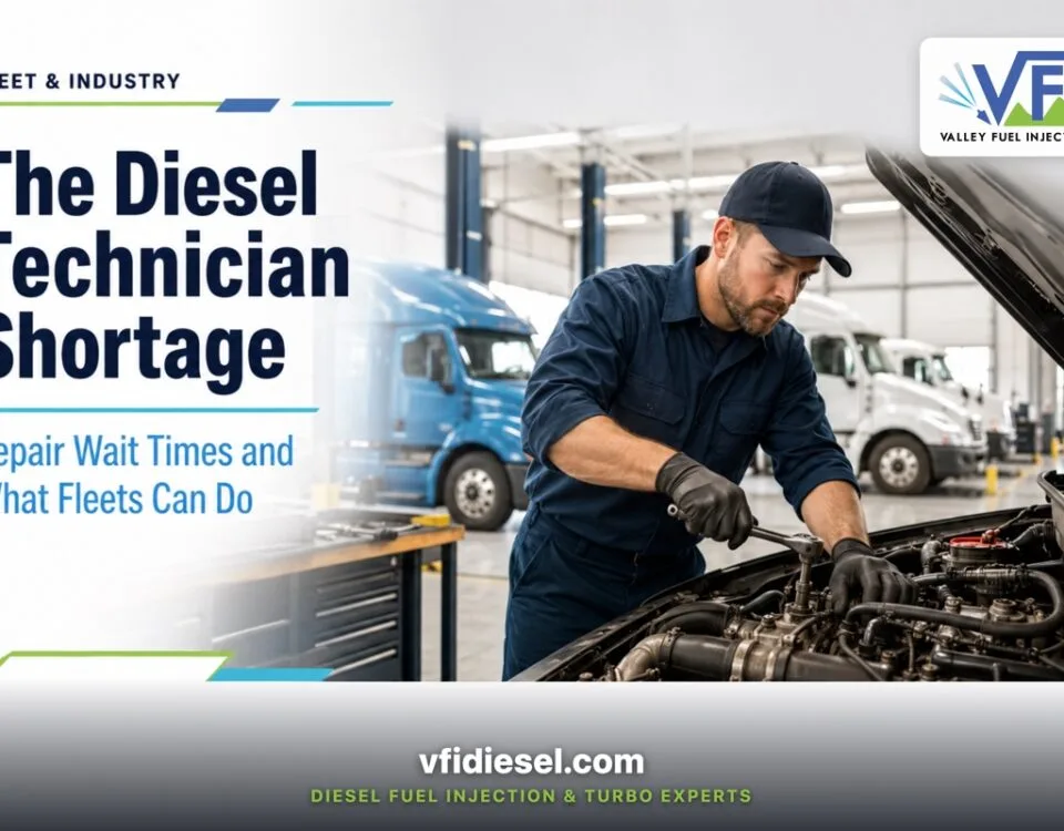 Diesel Technician Shortage: Repair Wait Times and Fleet Impact