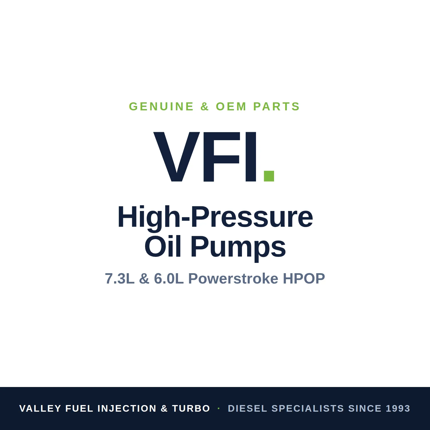 High-Pressure Oil Pumps