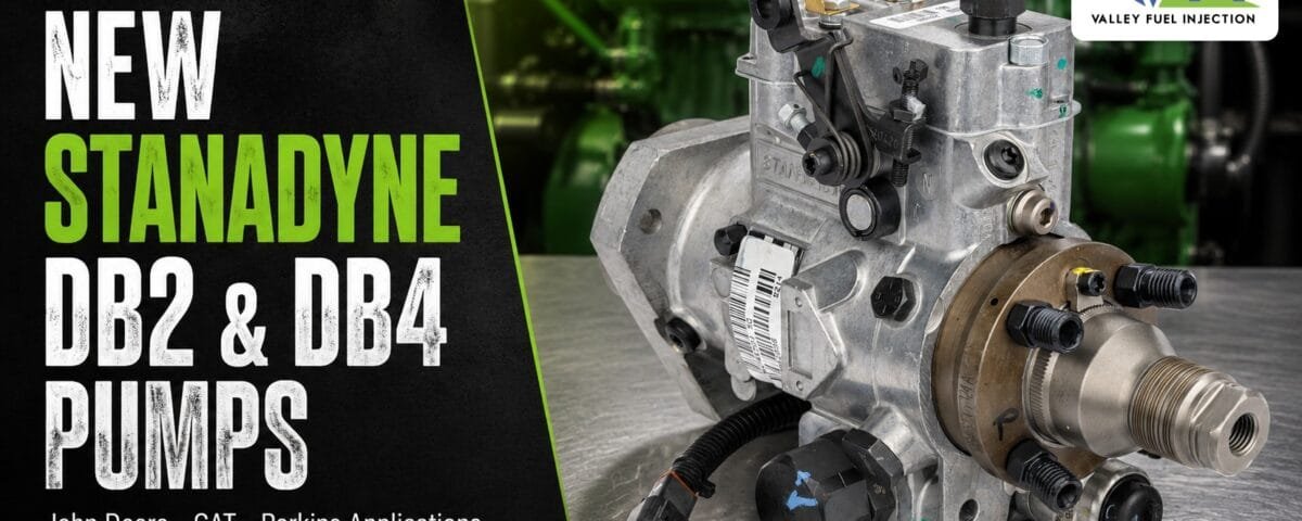 New Stanadyne DB2 and DB4 rotary diesel injection pumps for John Deere, CAT and Perkins — Valley Fuel Injection
