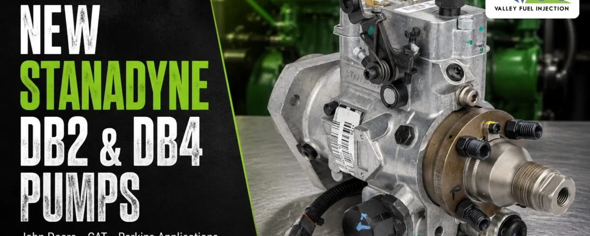 New Stanadyne DB2 and DB4 rotary diesel injection pumps for John Deere, CAT and Perkins — Valley Fuel Injection