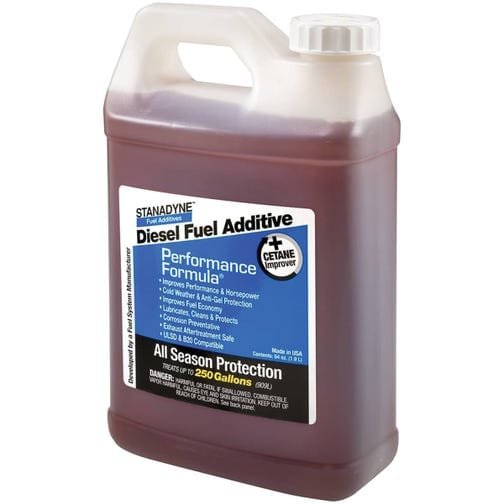 Stanadyne Performance Formula diesel fuel additive, 1/2 gallon 64 oz bottle (part 38566)