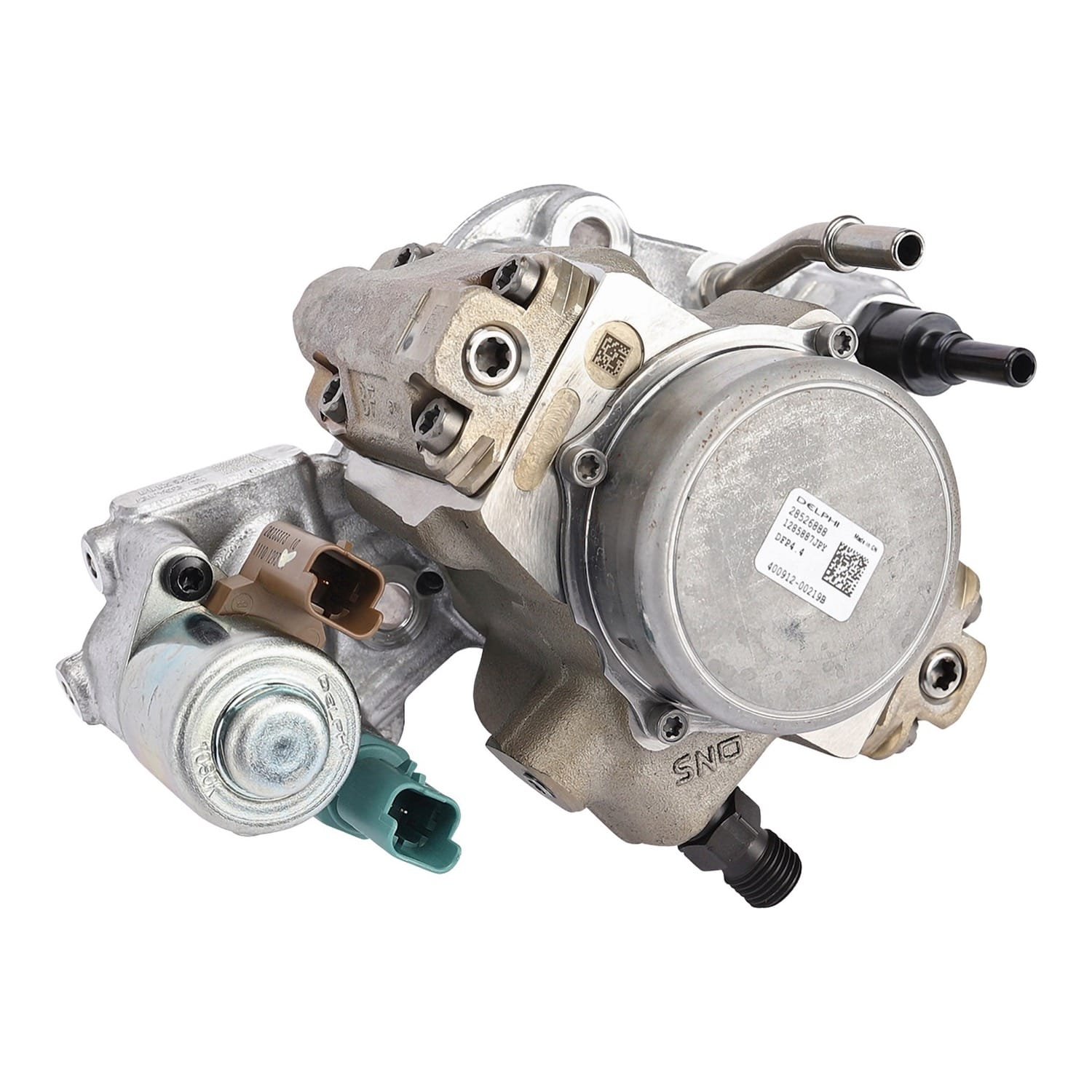 Delphi EX836101 Common-Rail High-Pressure Fuel Pump (Delphi DFP4 series) for Bobcat / Doosan D18 1.8L and D24 2.4L engines