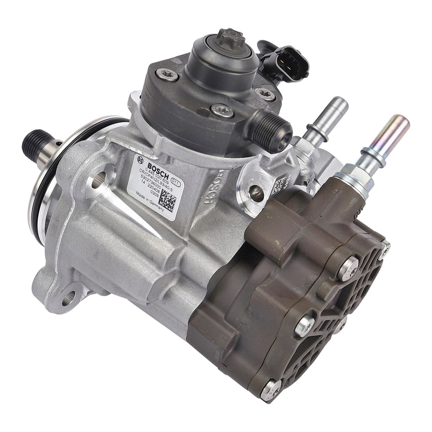 Bosch 0445020609 CP4.2 High-Pressure Fuel Pump for Cummins QSB6.7 Tier 4 industrial engine