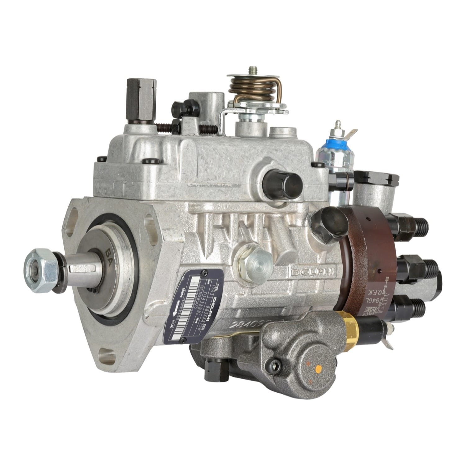 Delphi 8924A470W DP200 Injection Pump for John Deere 6068D 6.8L six-cylinder naturally aspirated diesel, view 3