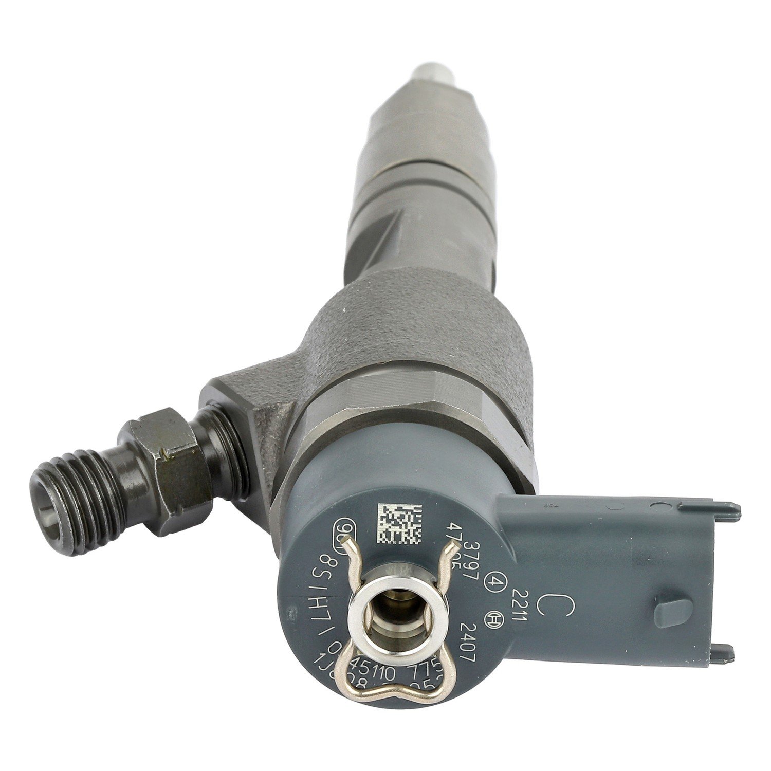 Bosch 0 445 110 775 common-rail fuel injector for Kubota D1803-CR-TIE4 and V2403-CR-TIE4, view 4