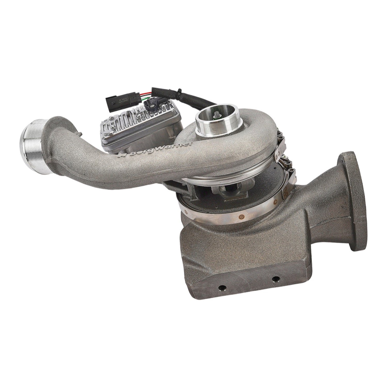 BorgWarner 479515 High-Pressure Turbocharger with Actuator for 2008 to 2010 Ford Super Duty
