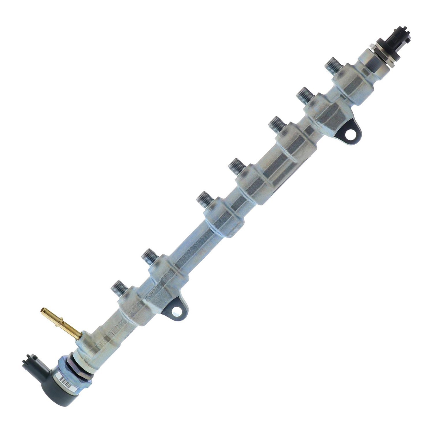 Bosch 0445218017 Common-Rail Fuel Rail, Left Bank (with Sensor and Regulator) for 2011-2019 Ford F-250 Super Duty