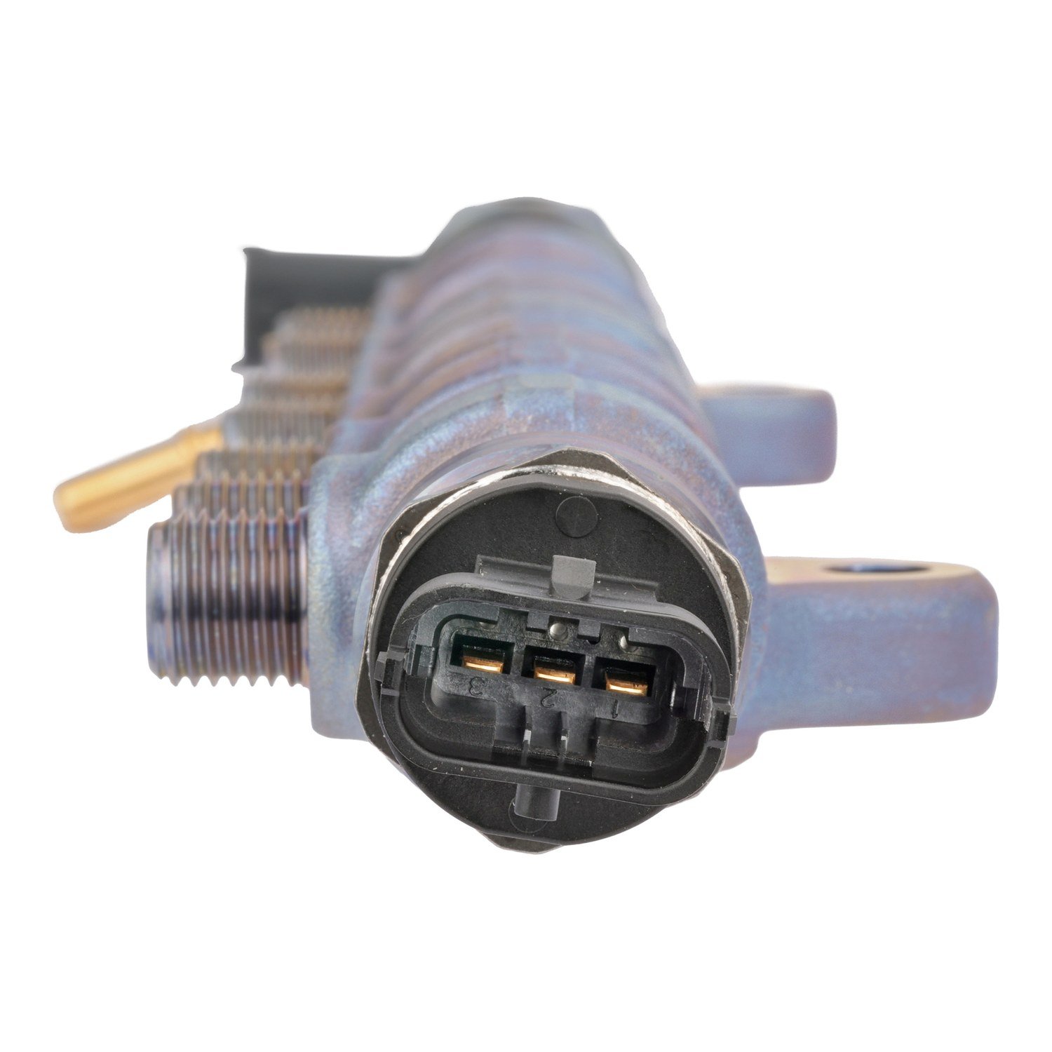 Bosch 0445218017 Common-Rail Fuel Rail, Left Bank (with Sensor and Regulator) for 2011-2019 Ford F-250 Super Duty, view 2