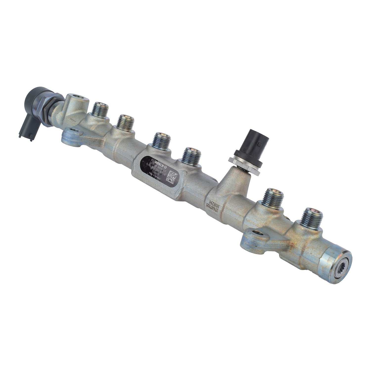 Bosch 0445226167 Common-Rail Fuel Rail, Dual Feed Port (with Sensor and Pressure Regulator) for 2019-2020 Ram 2500 pickup, vi