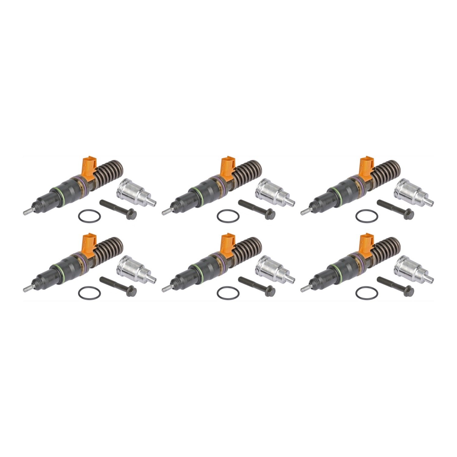 Alliant Power AP55016 Volvo 16L E3.5 GHG (Set of 6) Fuel Injector