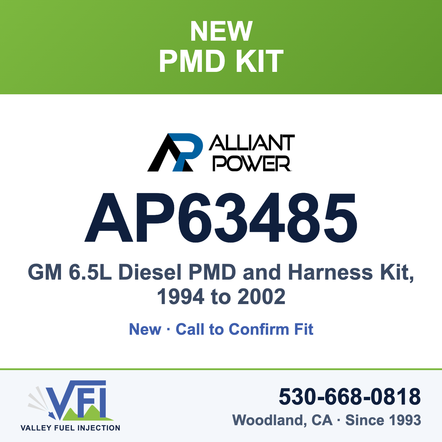 Alliant Power AP63485 Ds Pump Pmd And Harness Kit